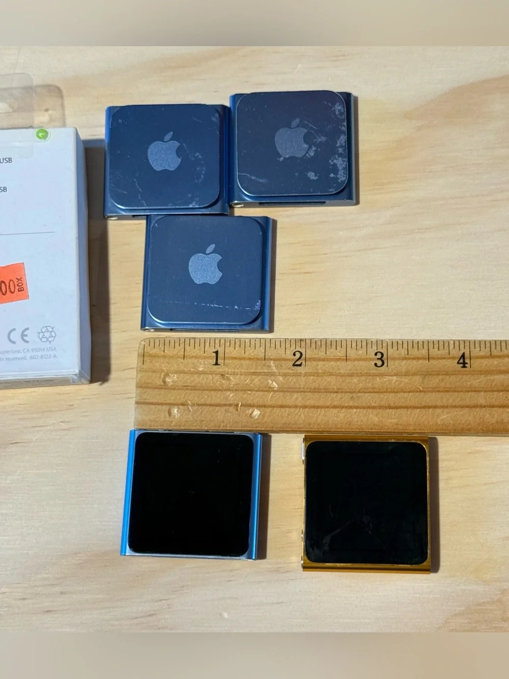5-iPod Nano 6thGen 8GB Model:A1366 Need New Batteries For-Parts/Repair Read Info